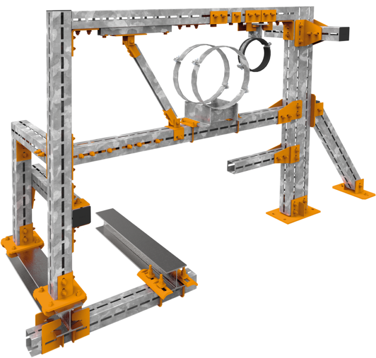 Sistema de estruturas modulares de aço TekSpan Sistema de estruturas modulares de aço