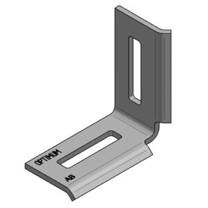TekSpan® Zynox 45 2-Hole Wing Angle Bracket