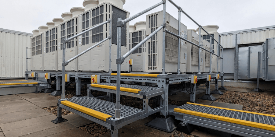 TekSpan Modulares Stahlrahmensystem tekspan Schwerlast-Dachrahmen
