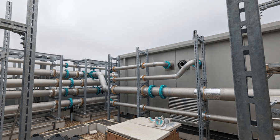 TekSpan Modulares Stahlrahmensystem tekspan Rohrleitungsstützrahmen 1