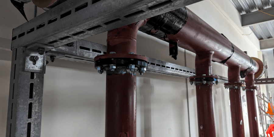 TekSpan Modulares Stahlrahmensystem tekspan Anlagenskids und Module
