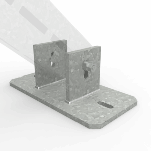 TekSpan® Horizontal Holder Plate for 100mm Profile
