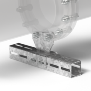 Soporte de brida horizontal TekSpan® DN150-DN300