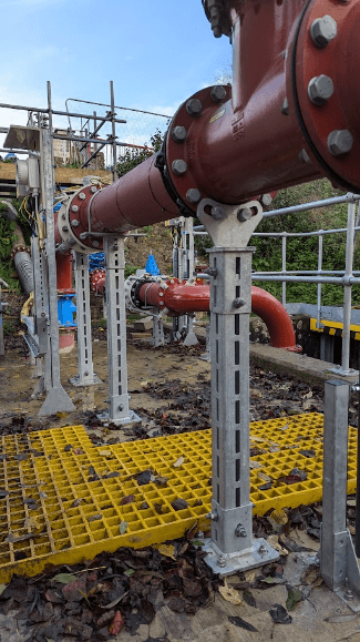 TekSpan Modular Steel Frames System Water Industry 15 TekSpan Water Industry Site 1