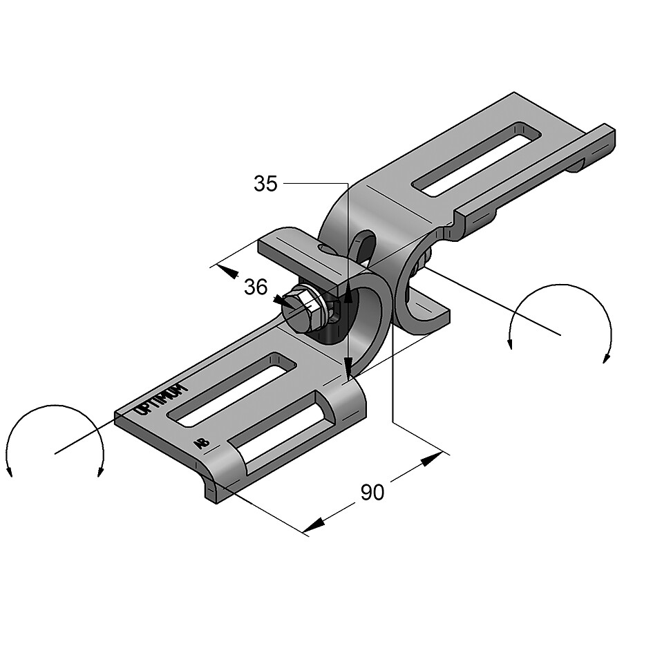 R944-150 with dims.jpg TekSpan Modular Steel Frames System R944 150 with dims