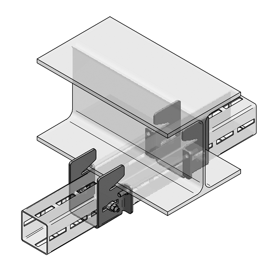 Centum_Spannschuh_Montage_Iso.a06e8146.png TekSpan Modular Steel Frames System Centum Spannschuh Montage Iso.a06e8146